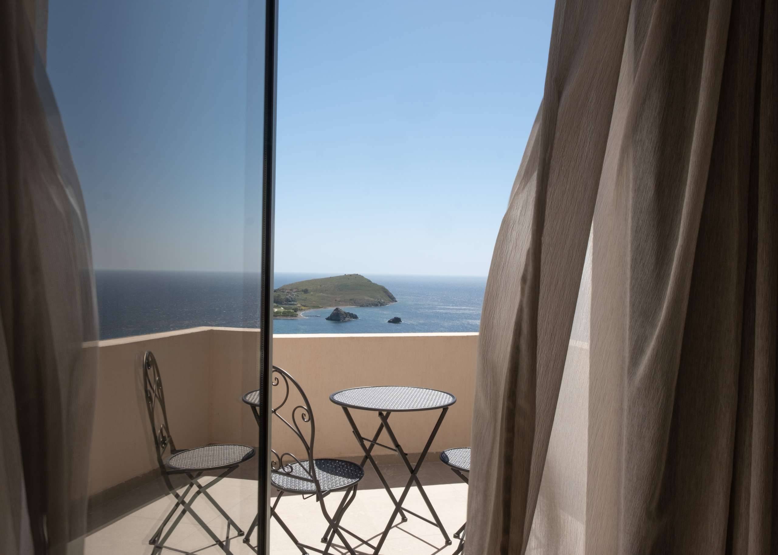 Great sea view from Monte Vista Lemnos Accomodations